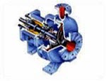 Large capacity horizontal, heavy duty, single-stage end suction process pump. Fitted with repalceable/adjustable wear plates.